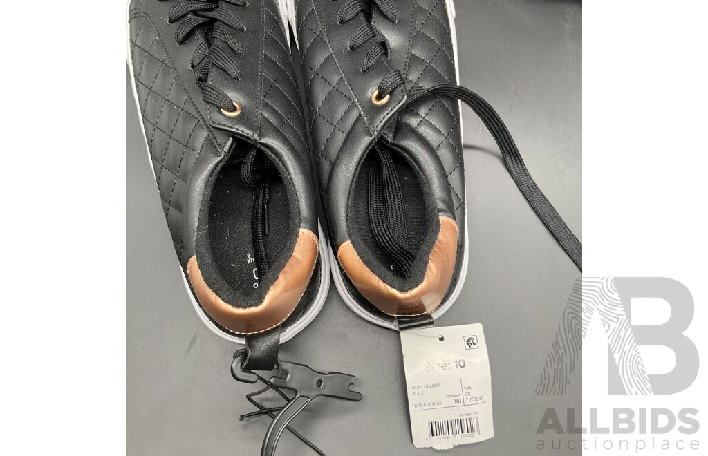 Assorted Items, Anko Shoes S10, Socks, Sunglasses, Mens Underwear, Ear Buds - Lot of 6