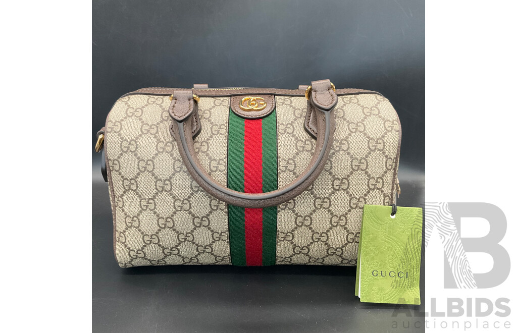 OPHIDIA Boston Bag Branded GUCCI
