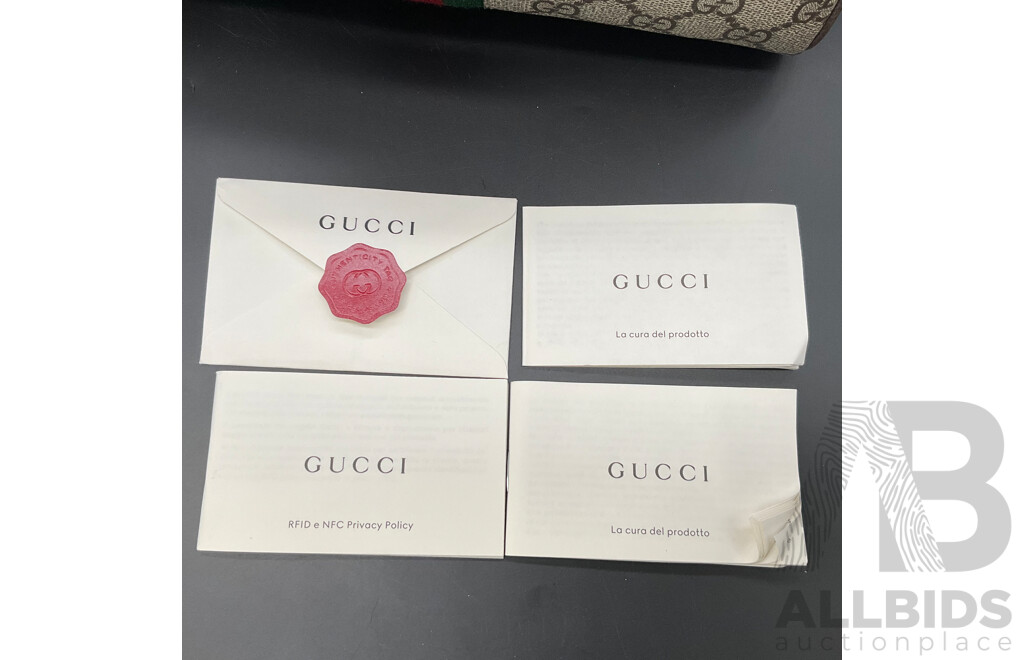 OPHIDIA Boston Bag Branded GUCCI