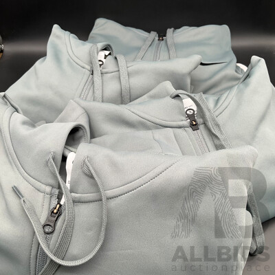 NIKE Hyverse Mens Dri-Fit UV Fleece Full-Zip Hoodie - Lot of 4