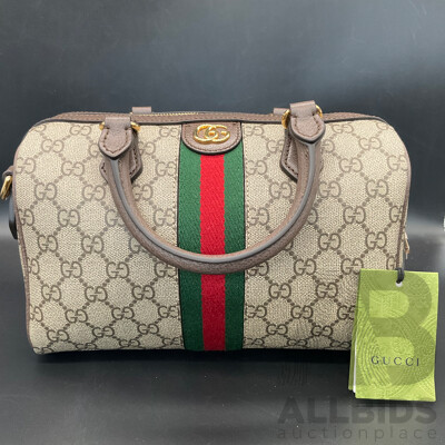 OPHIDIA Boston Bag Branded GUCCI