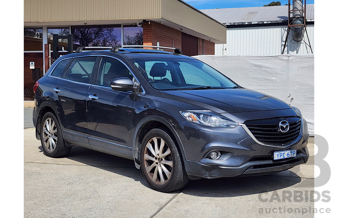 10/2013 Mazda Cx-9 Luxury MY14 4d Wagon Grey 3.7L