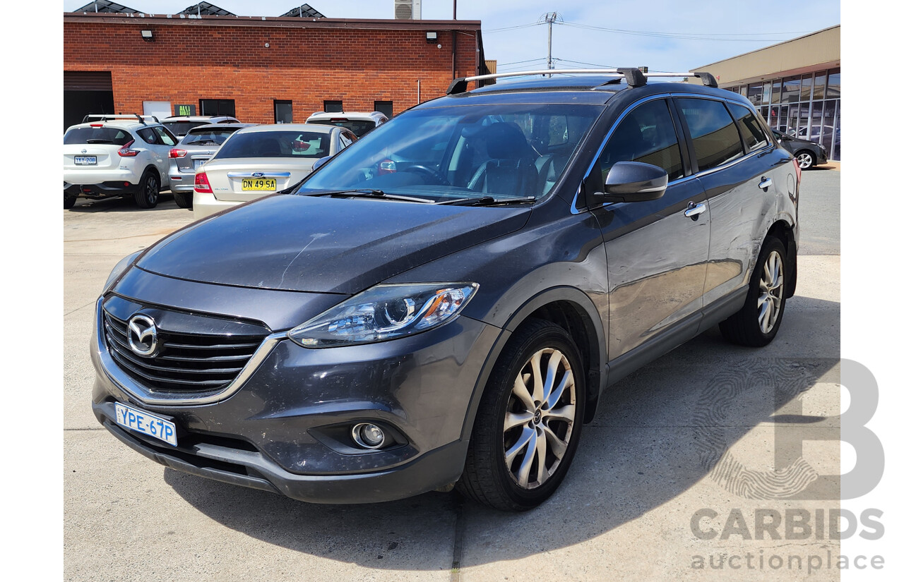 10/2013 Mazda Cx-9 Luxury MY14 4d Wagon Grey 3.7L