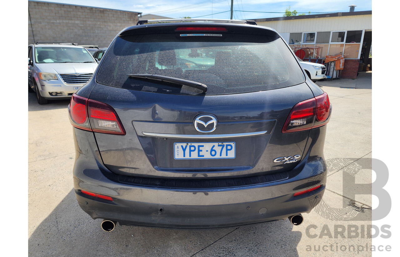 10/2013 Mazda Cx-9 Luxury MY14 4d Wagon Grey 3.7L