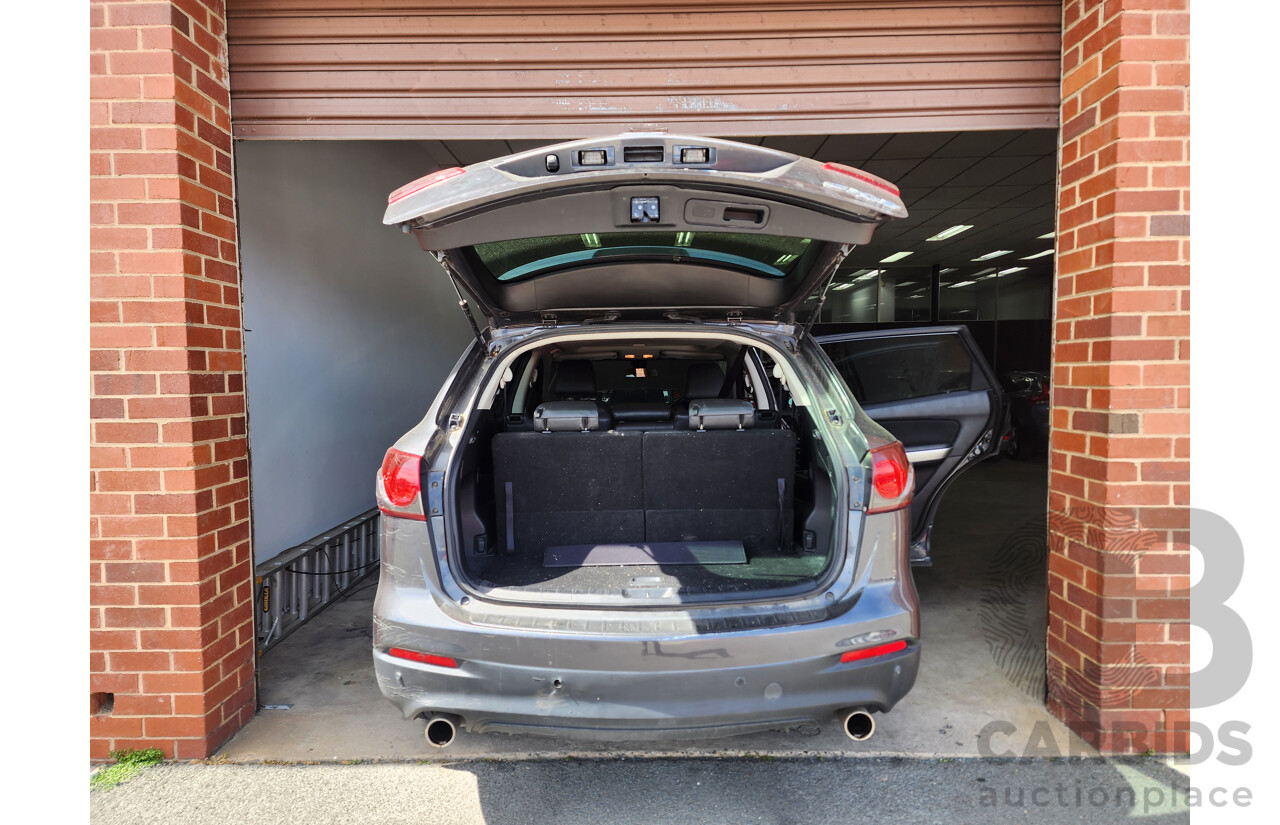 10/2013 Mazda Cx-9 Luxury MY14 4d Wagon Grey 3.7L