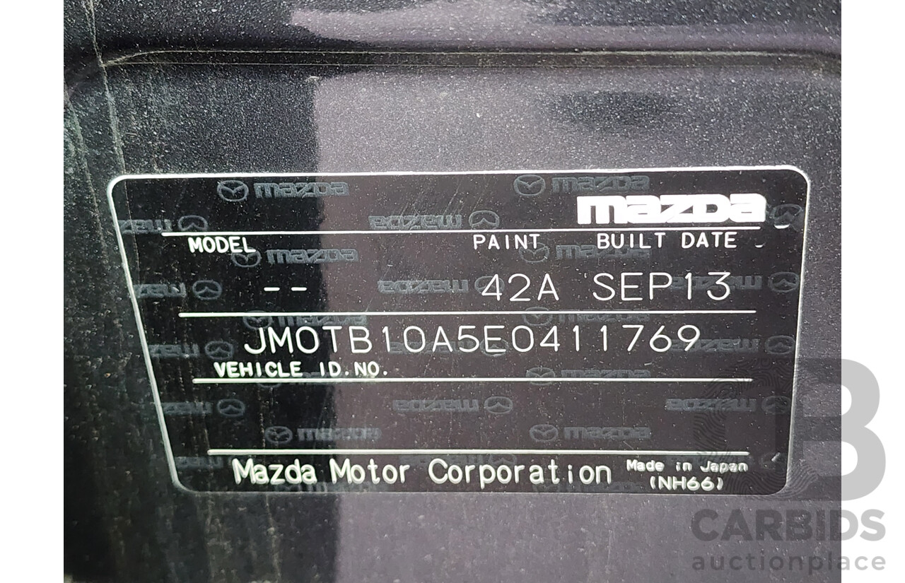 10/2013 Mazda Cx-9 Luxury MY14 4d Wagon Grey 3.7L