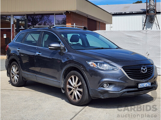 10/2013 Mazda Cx-9 Luxury MY14 4d Wagon Grey 3.7L