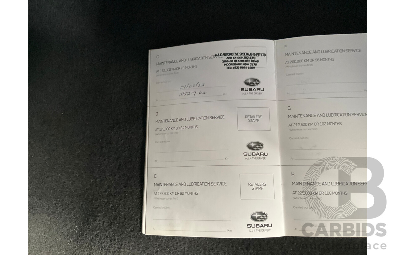 06/2011 Subaru Impreza R (AWD) MY11 5d Hatchback Silver 2.0L