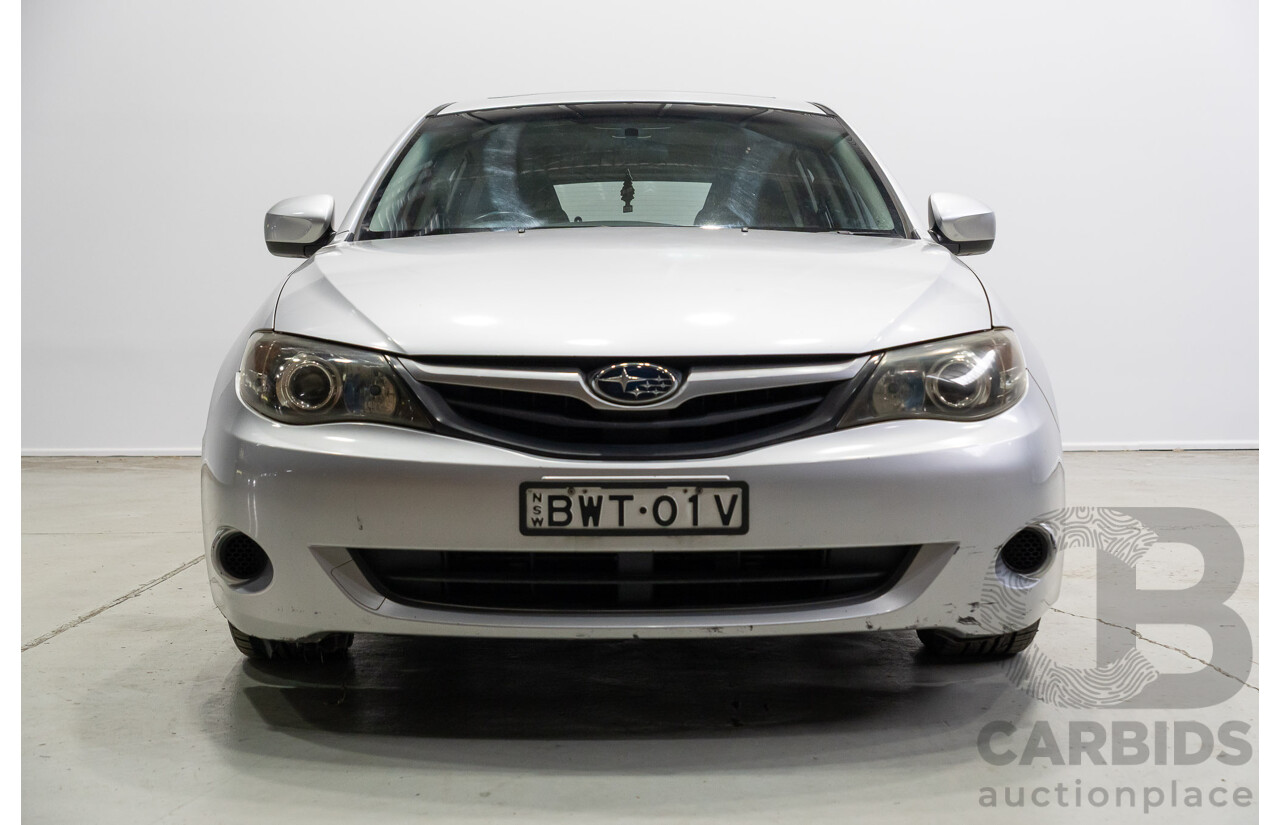 06/2011 Subaru Impreza R (AWD) MY11 5d Hatchback Silver 2.0L