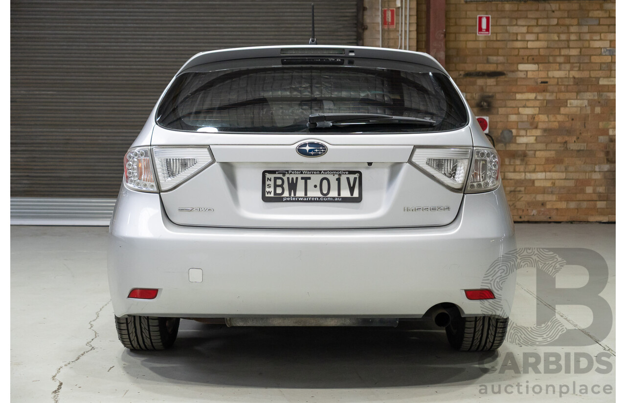 06/2011 Subaru Impreza R (AWD) MY11 5d Hatchback Silver 2.0L