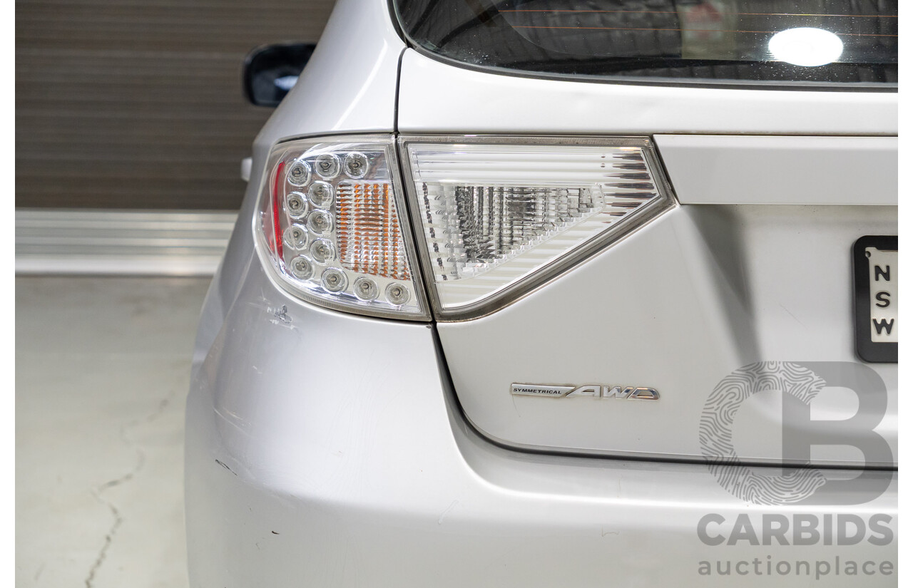 06/2011 Subaru Impreza R (AWD) MY11 5d Hatchback Silver 2.0L
