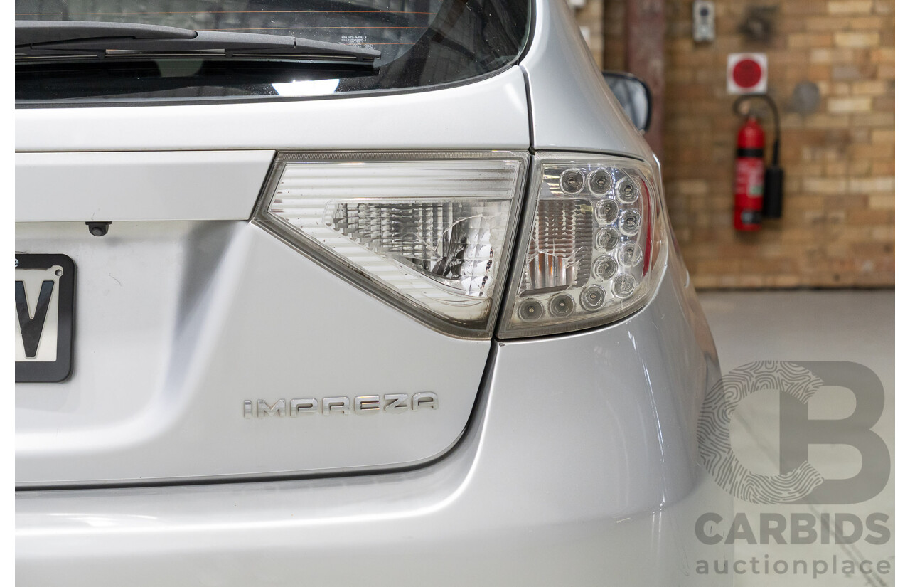 06/2011 Subaru Impreza R (AWD) MY11 5d Hatchback Silver 2.0L