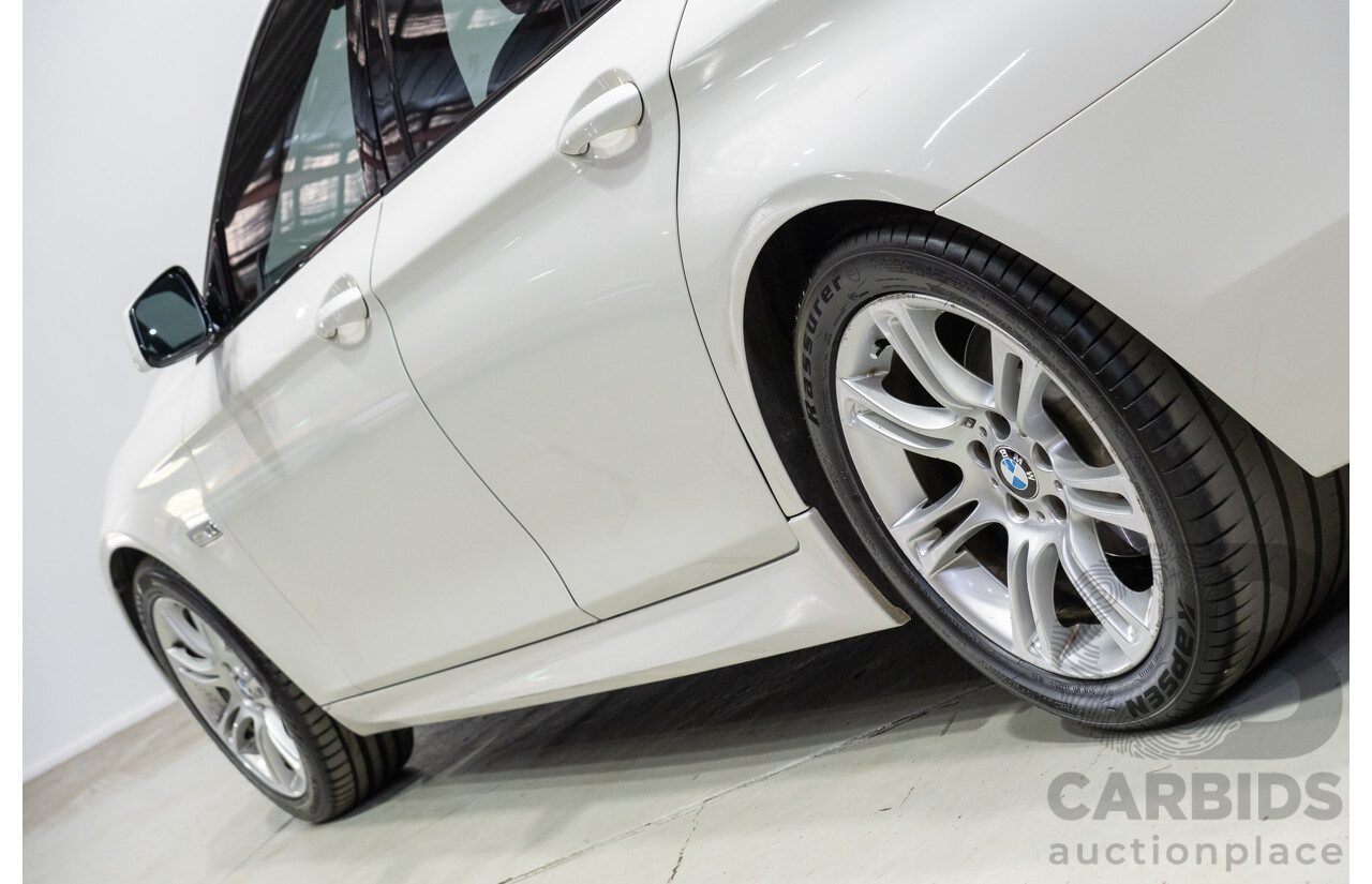 06/2012 BMW 520i F10 MY12 4d Sedan White Turbo 2.0L