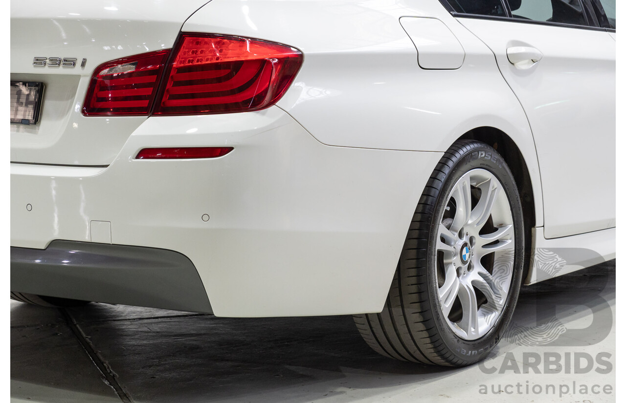 06/2012 BMW 520i F10 MY12 4d Sedan White Turbo 2.0L