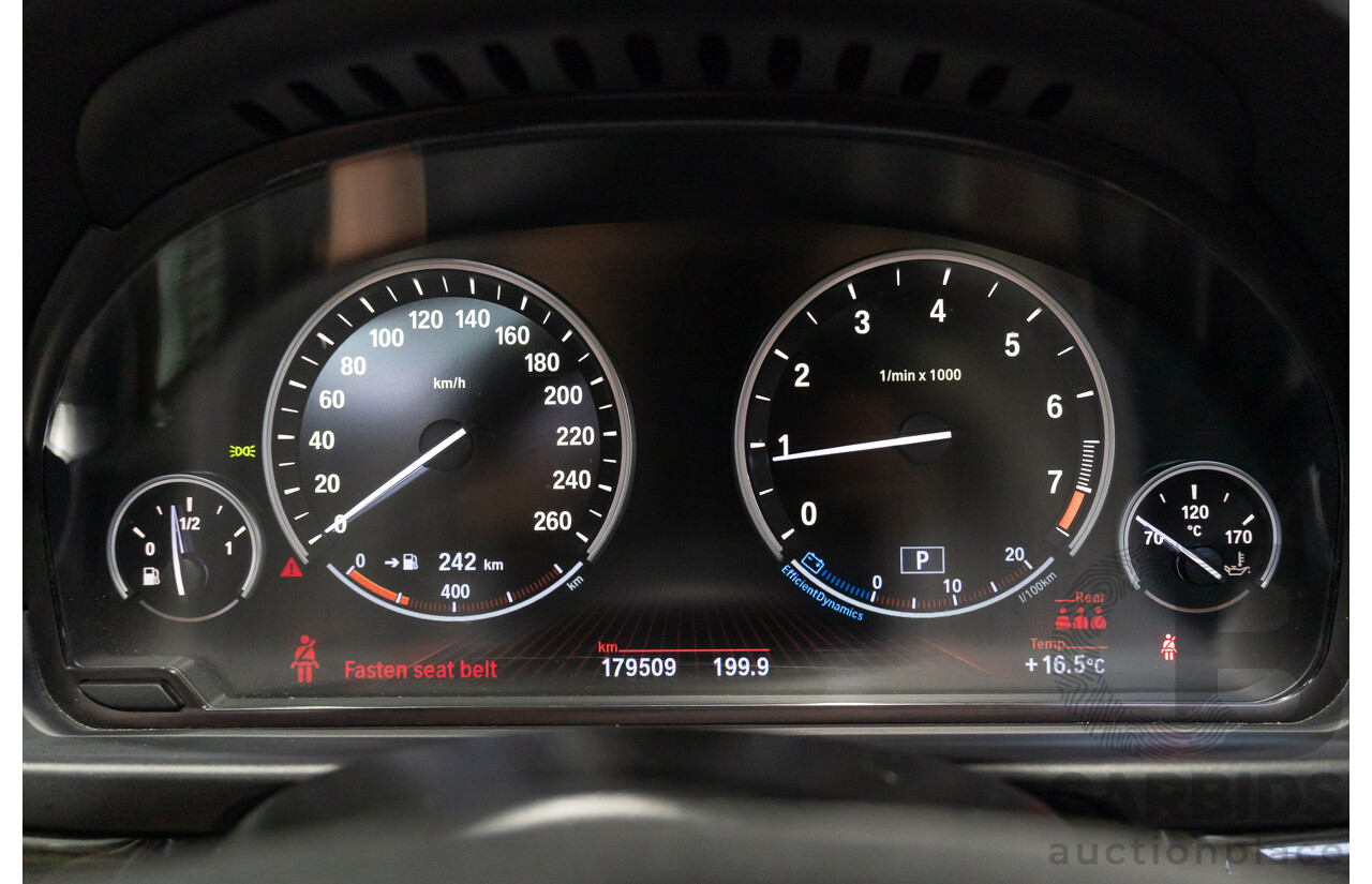 06/2012 BMW 520i F10 MY12 4d Sedan White Turbo 2.0L