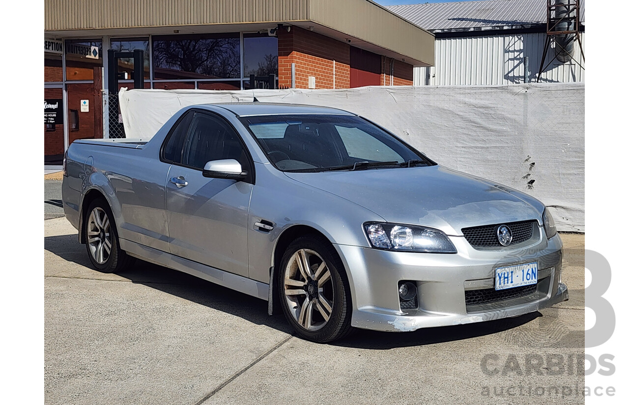 10/2007 Holden Commodore SV6 VE Utility Silver 3.6L