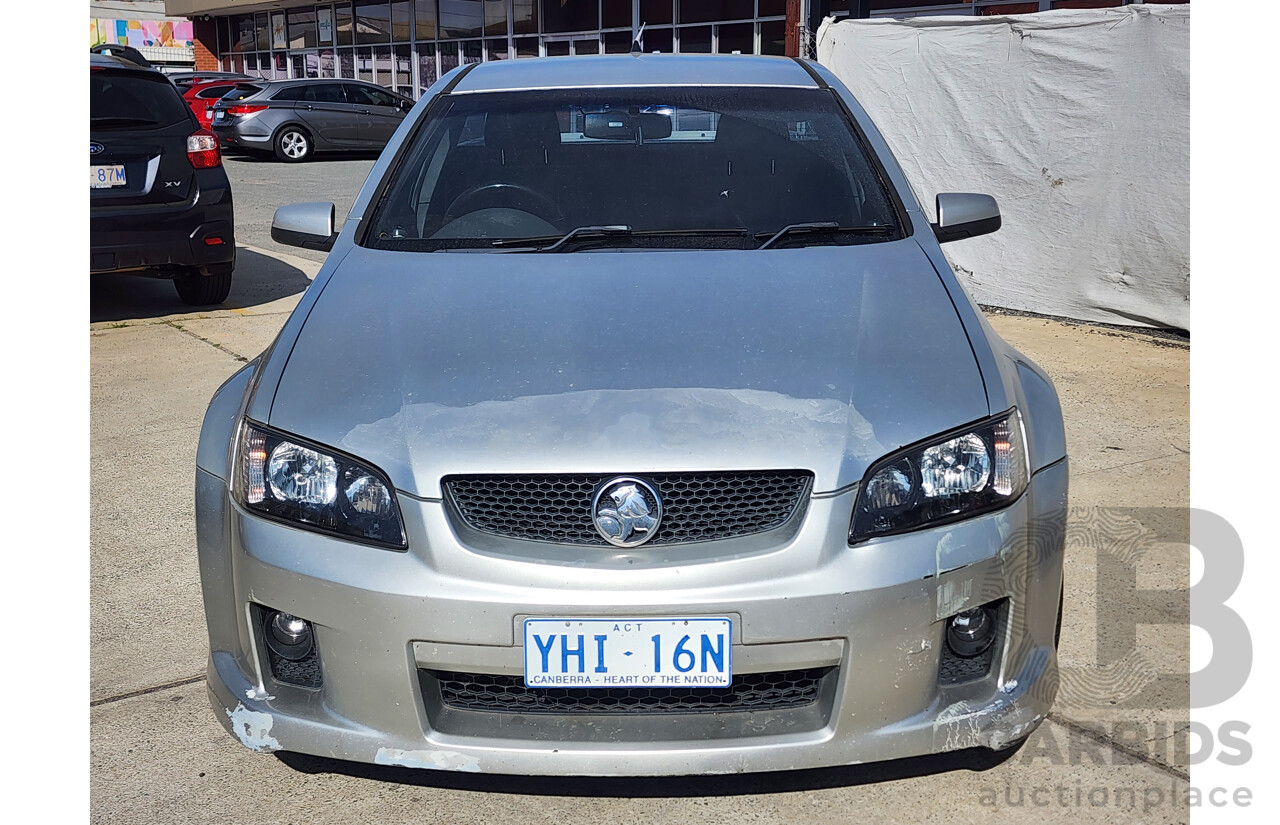 10/2007 Holden Commodore SV6 VE Utility Silver 3.6L
