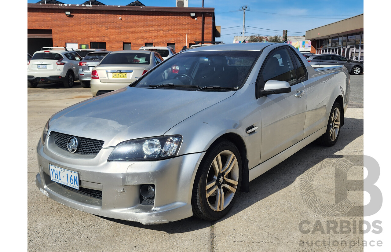 10/2007 Holden Commodore SV6 VE Utility Silver 3.6L
