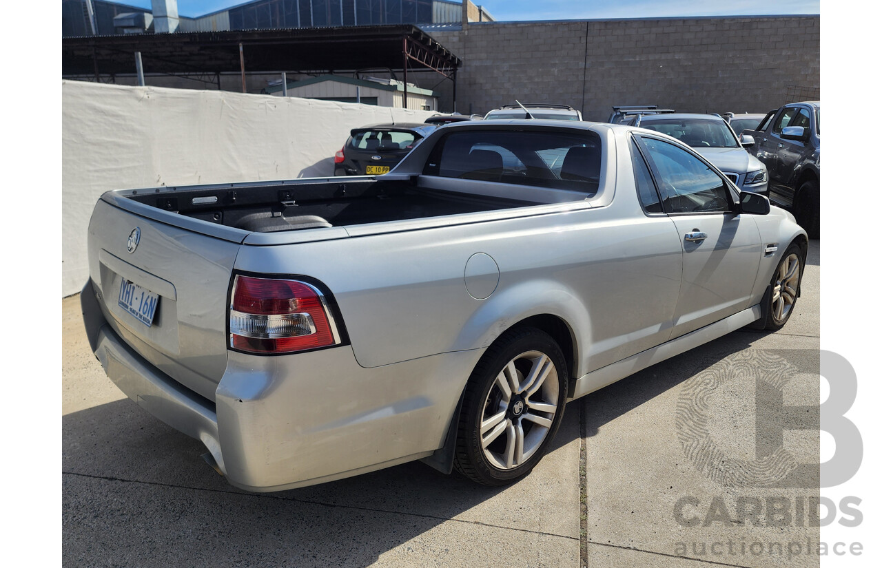 10/2007 Holden Commodore SV6 VE Utility Silver 3.6L