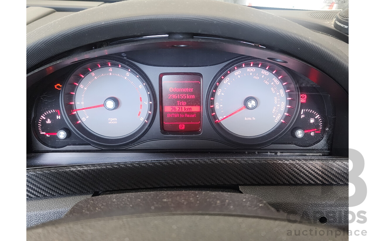 10/2007 Holden Commodore SV6 VE Utility Silver 3.6L