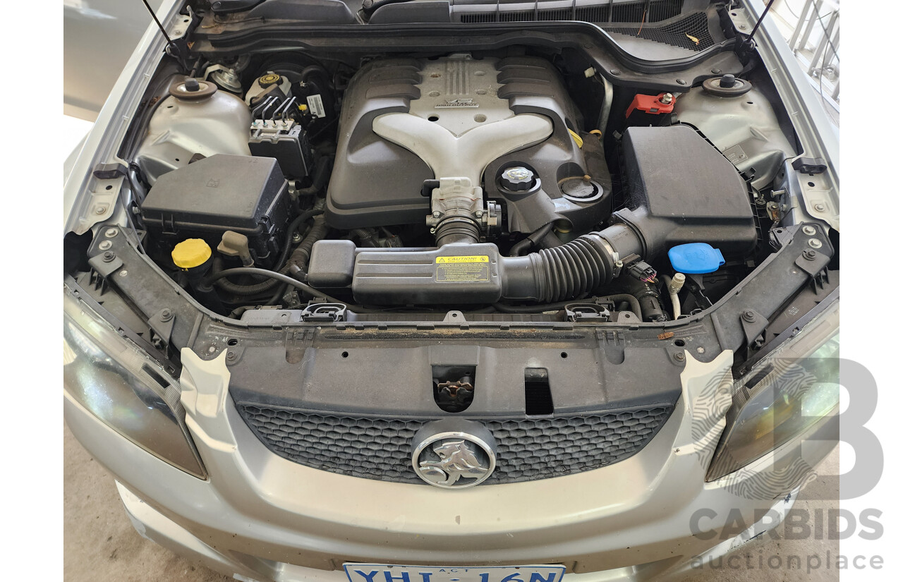 10/2007 Holden Commodore SV6 VE Utility Silver 3.6L
