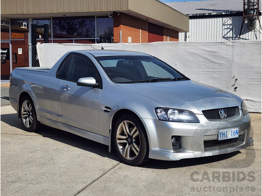 10/2007 Holden Commodore SV6 VE Utility Silver 3.6L