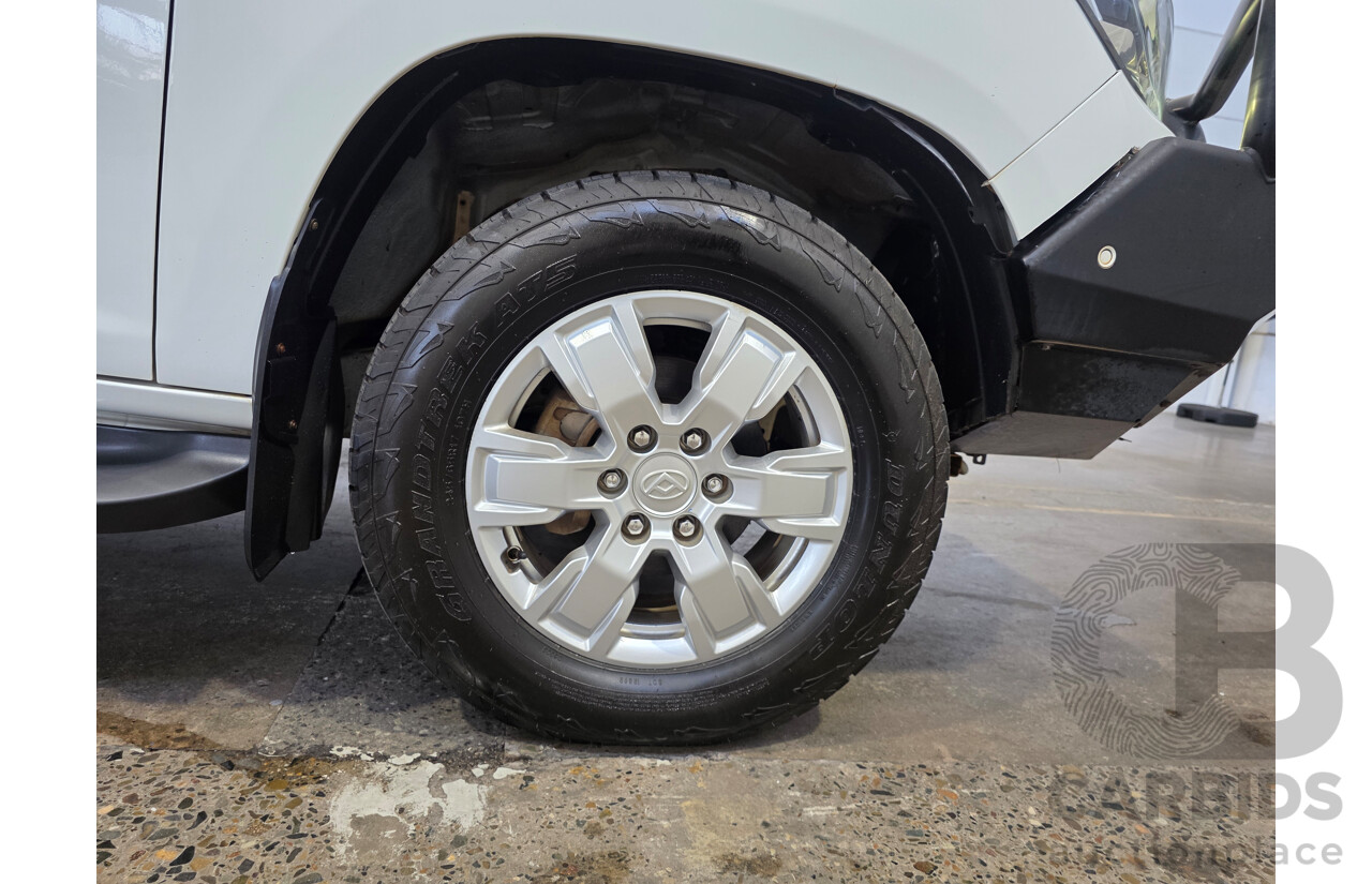 06/2020 LDV T60 PRO (4x4) SK8C Double Cab Utility White 2.8L