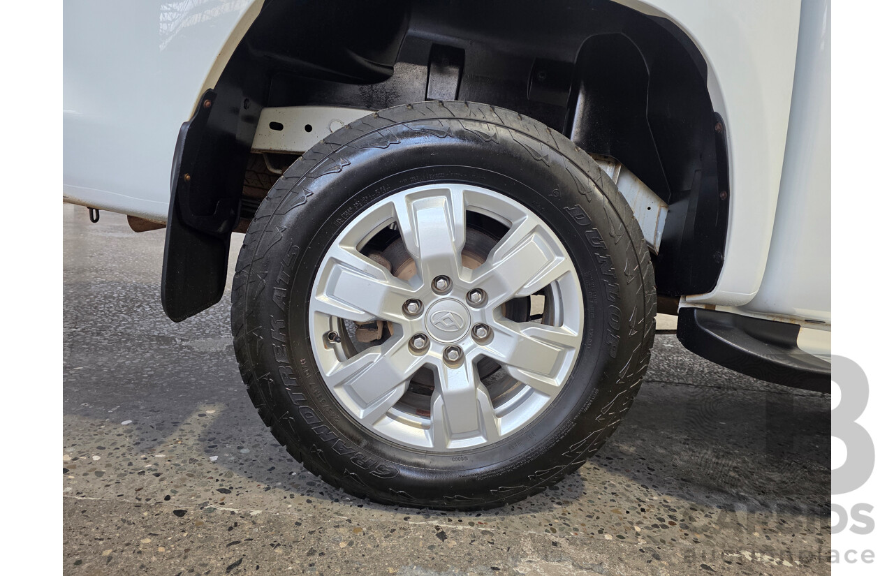 06/2020 LDV T60 PRO (4x4) SK8C Double Cab Utility White 2.8L