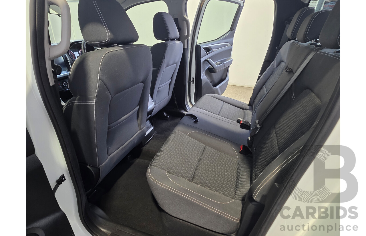 06/2020 LDV T60 PRO (4x4) SK8C Double Cab Utility White 2.8L