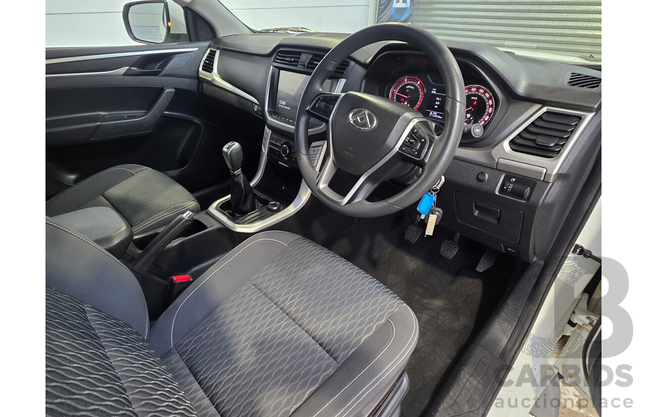 06/2020 LDV T60 PRO (4x4) SK8C Double Cab Utility White 2.8L