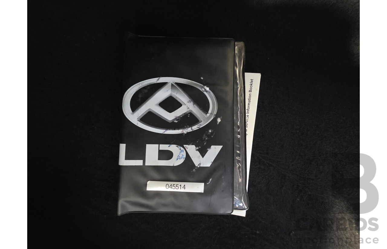 06/2020 LDV T60 PRO (4x4) SK8C Double Cab Utility White 2.8L