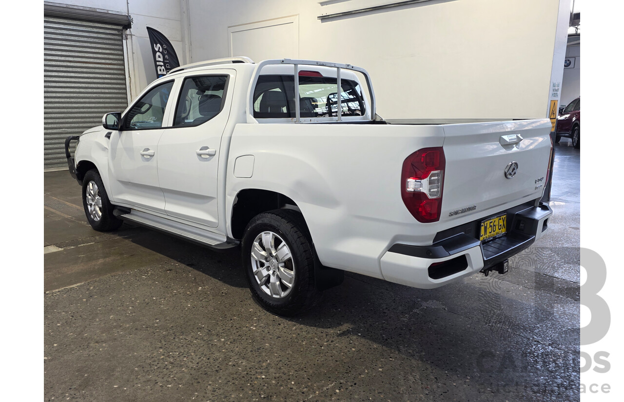 06/2020 LDV T60 PRO (4x4) SK8C Double Cab Utility White 2.8L