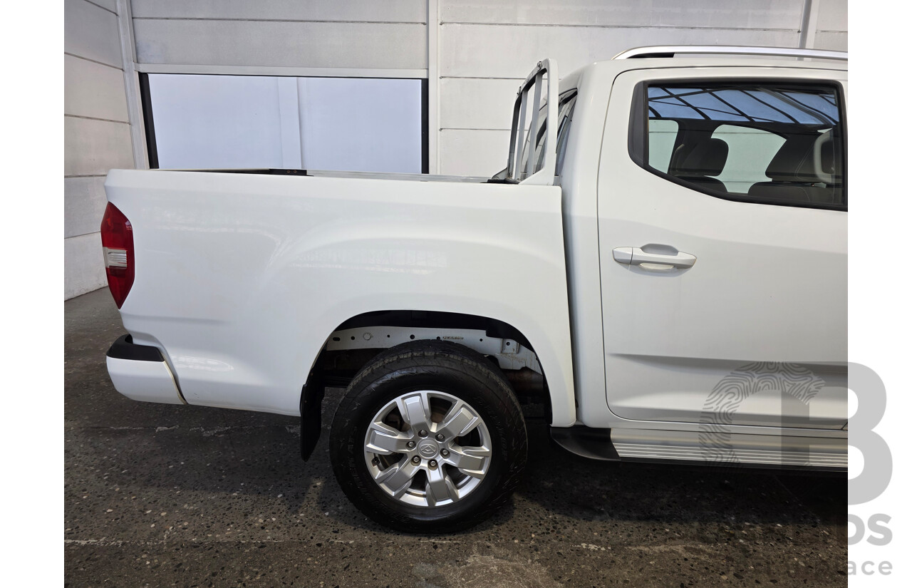 06/2020 LDV T60 PRO (4x4) SK8C Double Cab Utility White 2.8L
