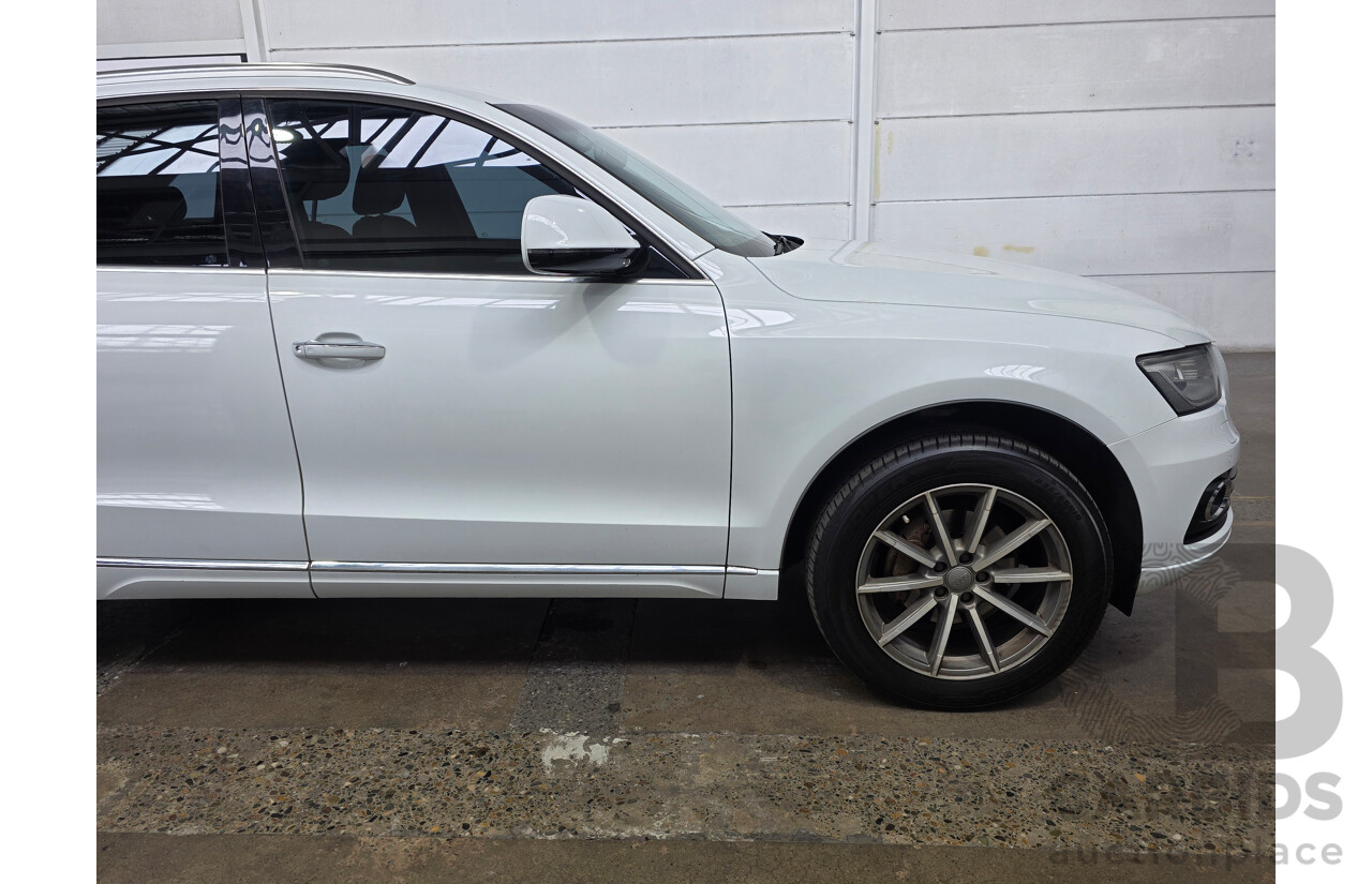 03/2015 Audi Q5 2.0 TFSI QUATTRO (AWD) 8R MY15 4d Wagon Glacier White 2.0L