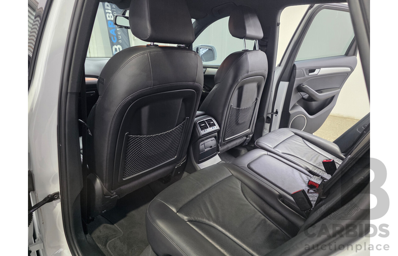 03/2015 Audi Q5 2.0 TFSI QUATTRO (AWD) 8R MY15 4d Wagon Glacier White 2.0L
