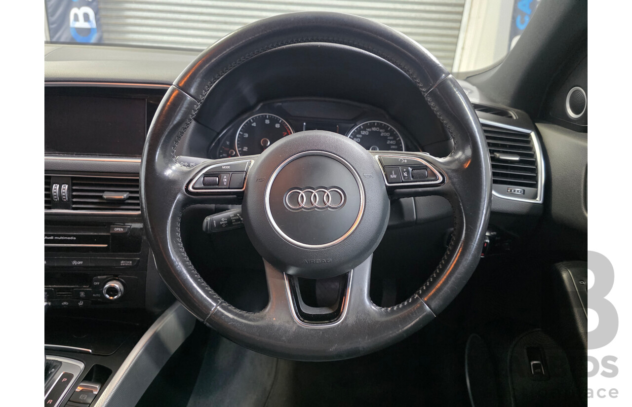 03/2015 Audi Q5 2.0 TFSI QUATTRO (AWD) 8R MY15 4d Wagon Glacier White 2.0L