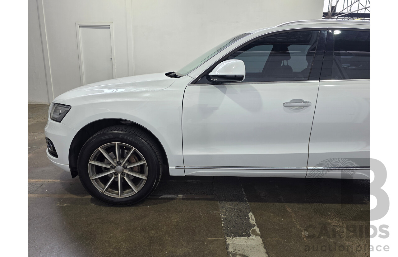03/2015 Audi Q5 2.0 TFSI QUATTRO (AWD) 8R MY15 4d Wagon Glacier White 2.0L