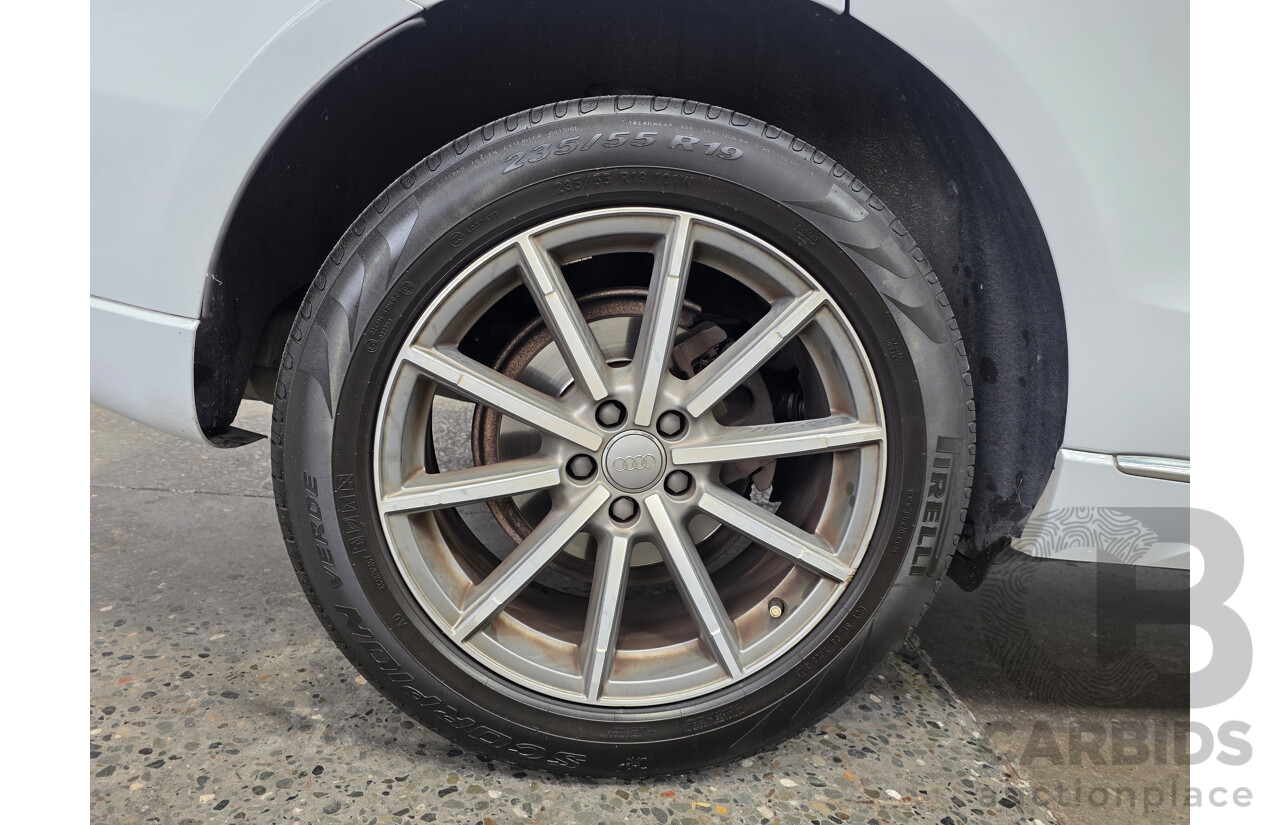 03/2015 Audi Q5 2.0 TFSI QUATTRO (AWD) 8R MY15 4d Wagon Glacier White 2.0L