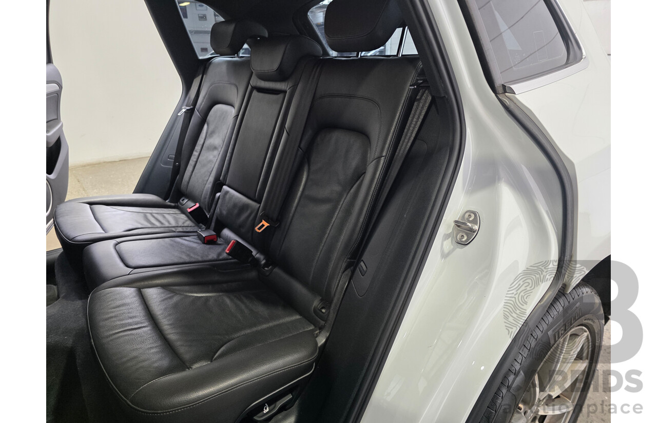 03/2015 Audi Q5 2.0 TFSI QUATTRO (AWD) 8R MY15 4d Wagon Glacier White 2.0L