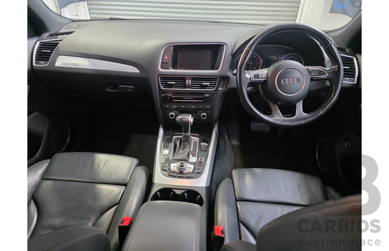 03/2015 Audi Q5 2.0 TFSI QUATTRO (AWD) 8R MY15 4d Wagon Glacier White 2.0L