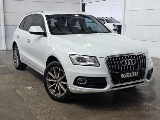03/2015 Audi Q5 2.0 TFSI QUATTRO (AWD) 8R MY15 4d Wagon Glacier White 2.0L