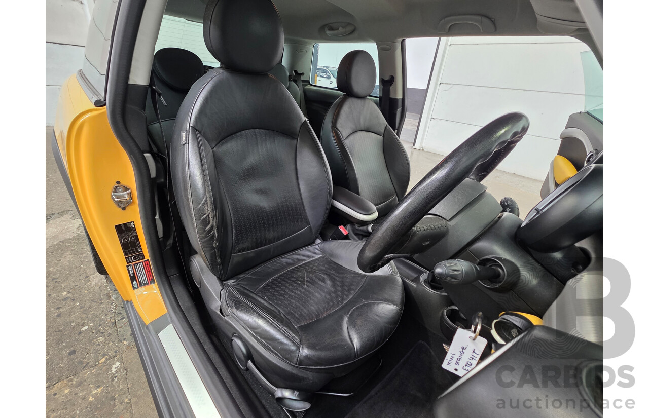 01/2008 Mini Cooper S R56 2d Hatchback Mellow Yellow 1.6L