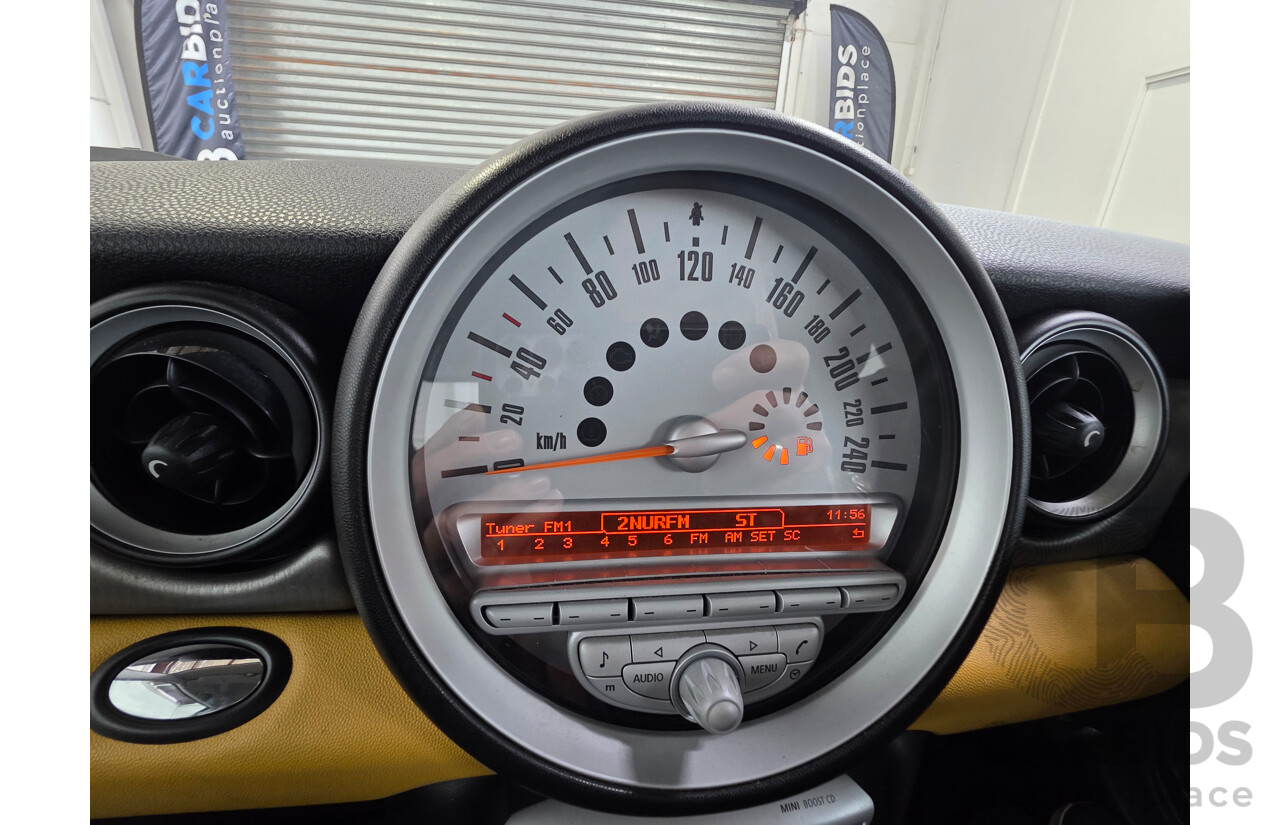 01/2008 Mini Cooper S R56 2d Hatchback Mellow Yellow 1.6L
