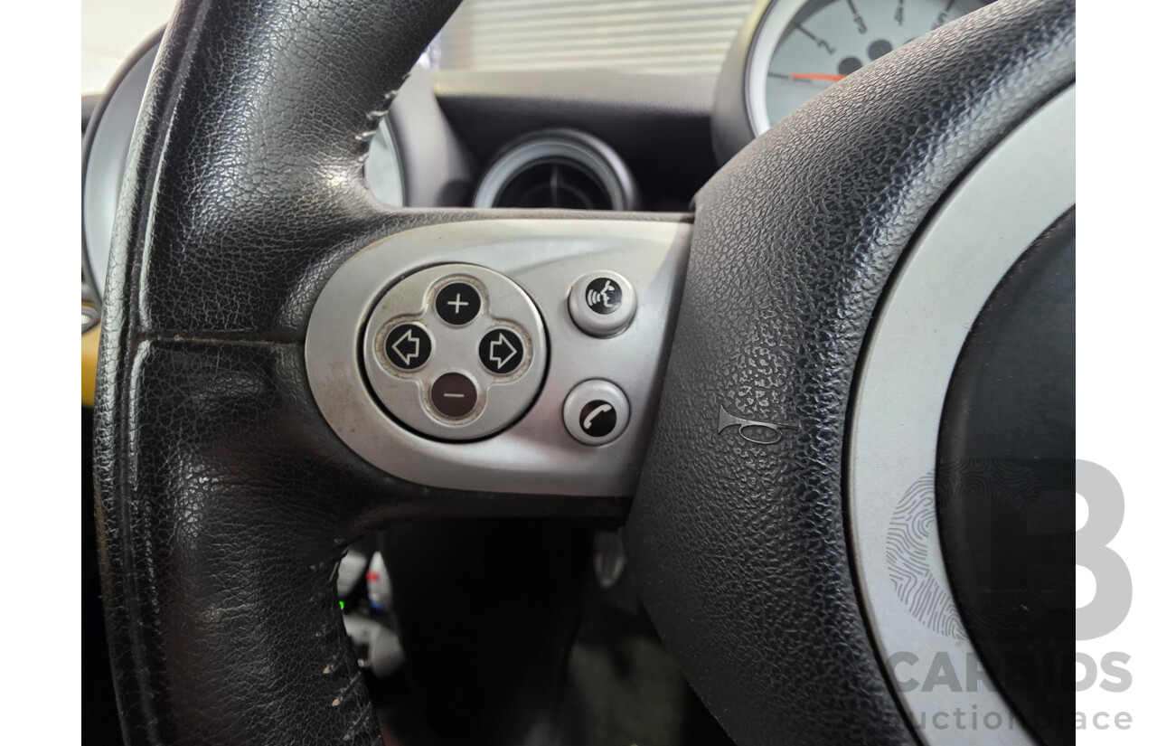 01/2008 Mini Cooper S R56 2d Hatchback Mellow Yellow 1.6L