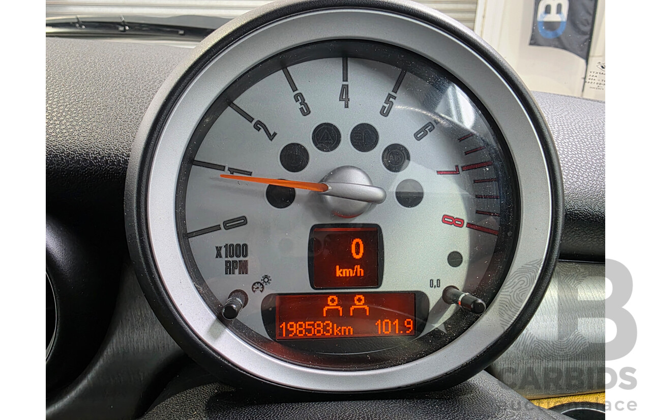 01/2008 Mini Cooper S R56 2d Hatchback Mellow Yellow 1.6L