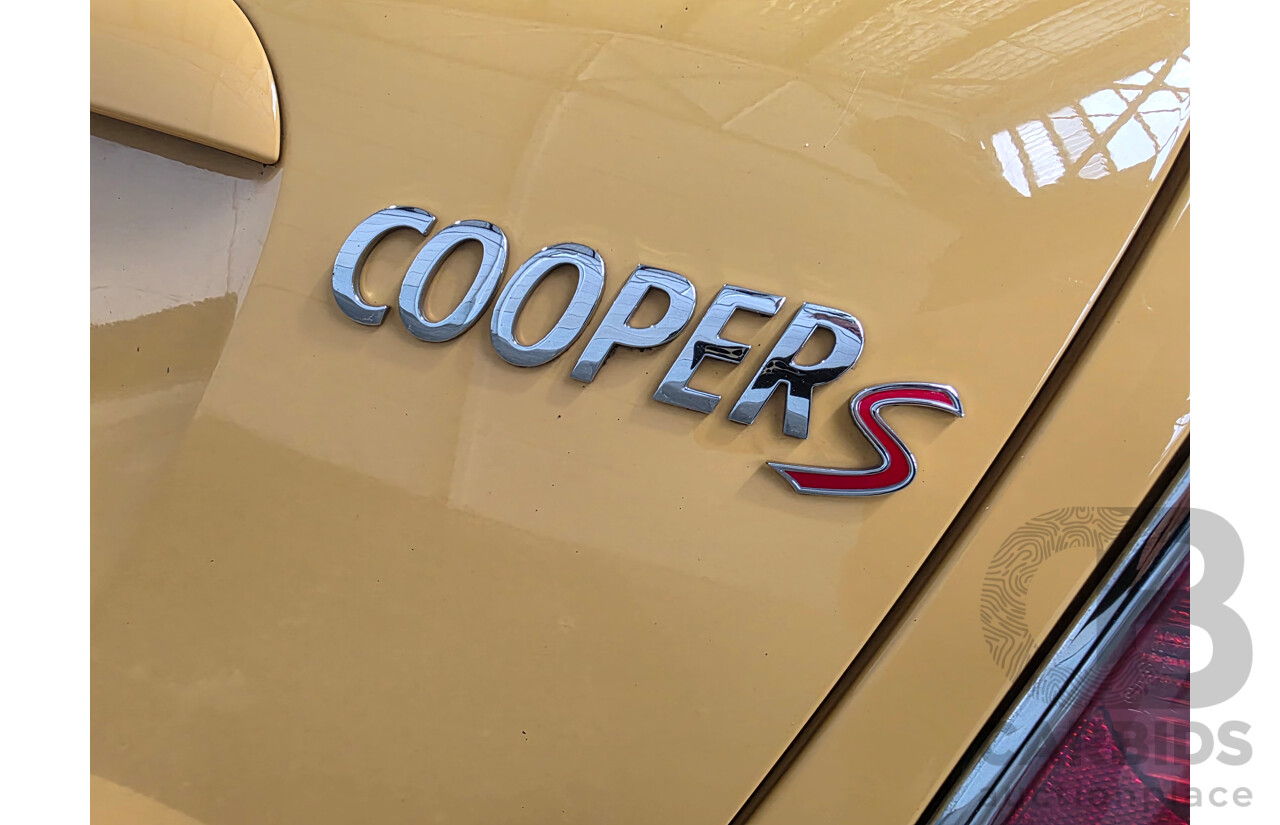 01/2008 Mini Cooper S R56 2d Hatchback Mellow Yellow 1.6L