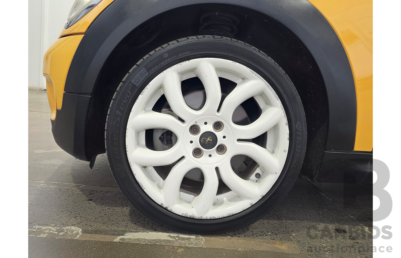 01/2008 Mini Cooper S R56 2d Hatchback Mellow Yellow 1.6L