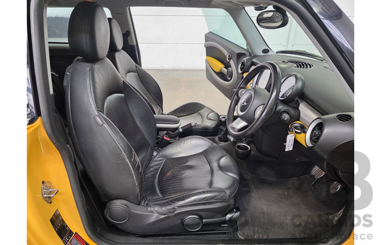 01/2008 Mini Cooper S R56 2d Hatchback Mellow Yellow 1.6L