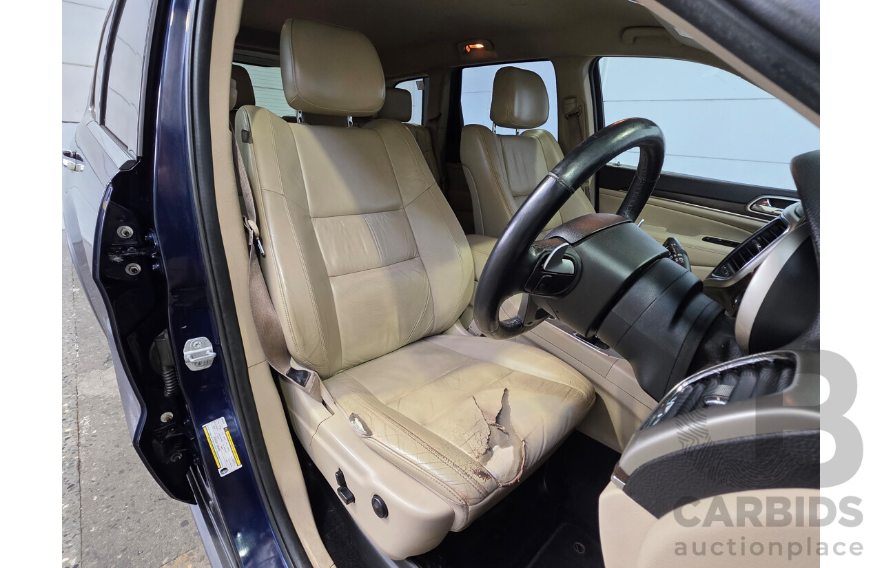 11/2013 Jeep Grand Cherokee LIMITED (4x4) WK MY14 4d Wagon Blue 3.0L