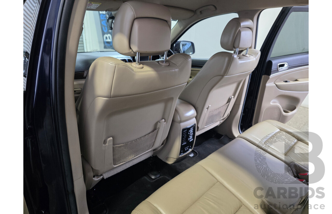 11/2013 Jeep Grand Cherokee LIMITED (4x4) WK MY14 4d Wagon Blue 3.0L